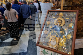 Рилски манастир - Преображение Господне - литургия
