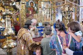 Рилски манастир - Преображение Господне - литургия