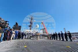 Варна - Церемония по посрещането НИК 421 „Св. св. Кирил и Методий“