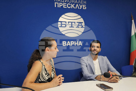 Национален пресклуб на БТА Варна - Саттар Джиад Ал Ардауи - посещение