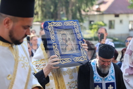 Разлог - чудотворна икона - посрещане