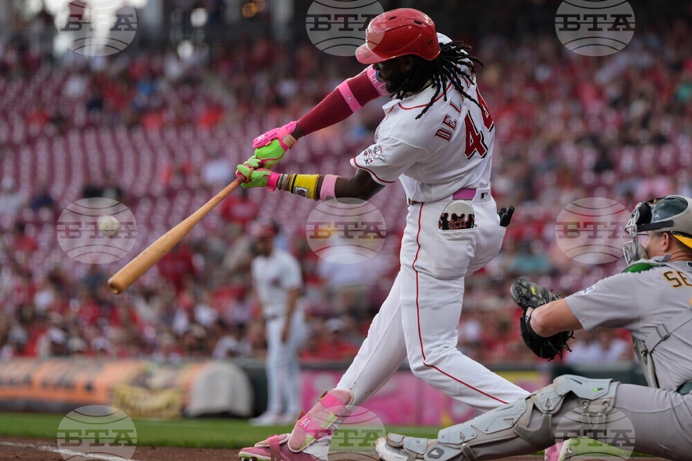 Athletics Reds Baseball