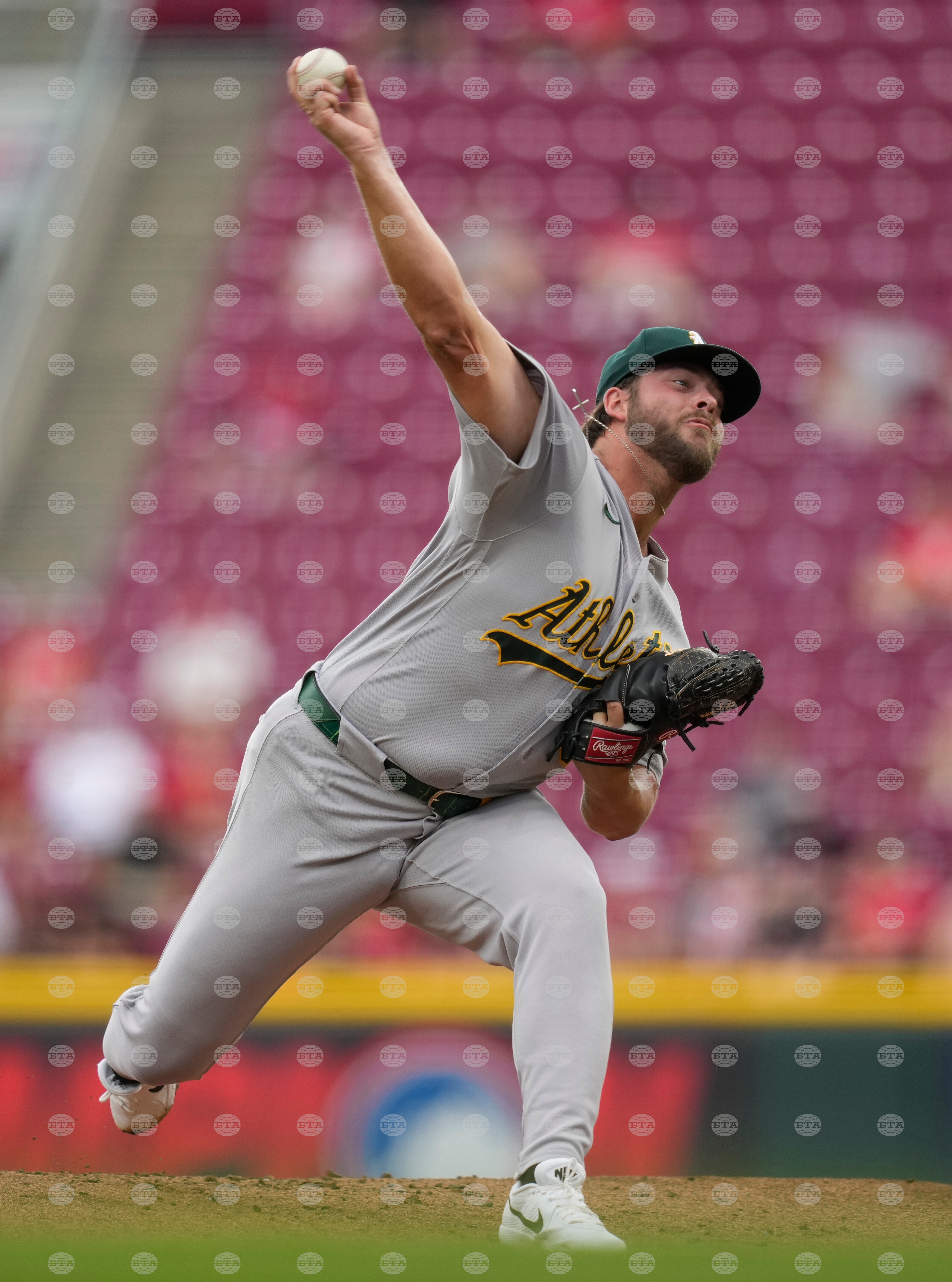 Athletics Reds Baseball