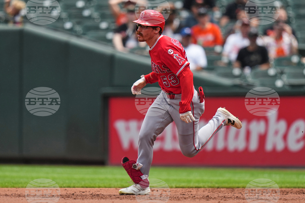 Angels Orioles Baseball