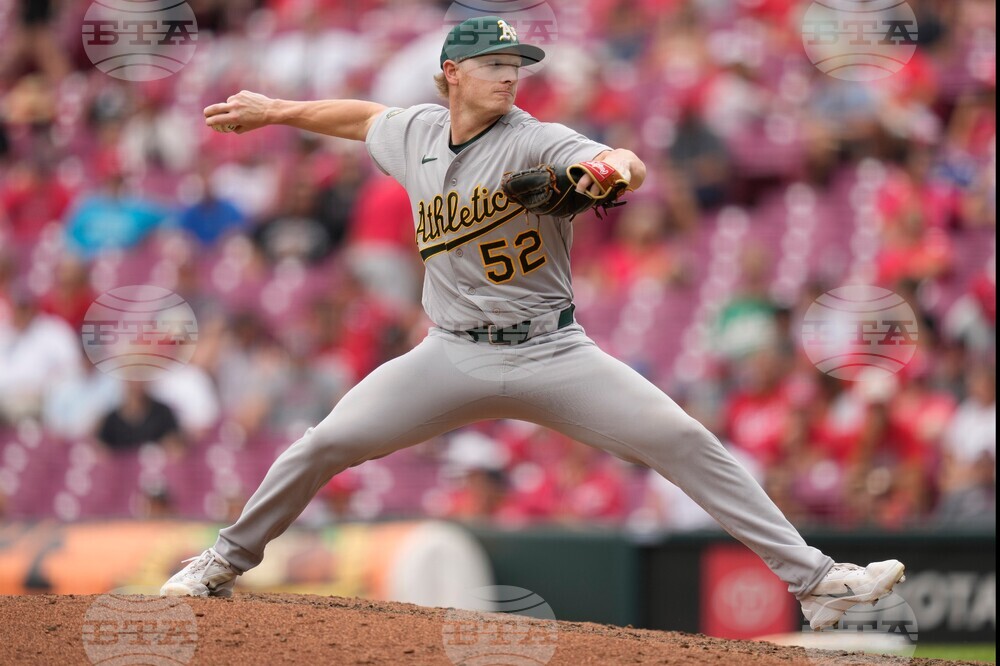 Athletics Reds Baseball