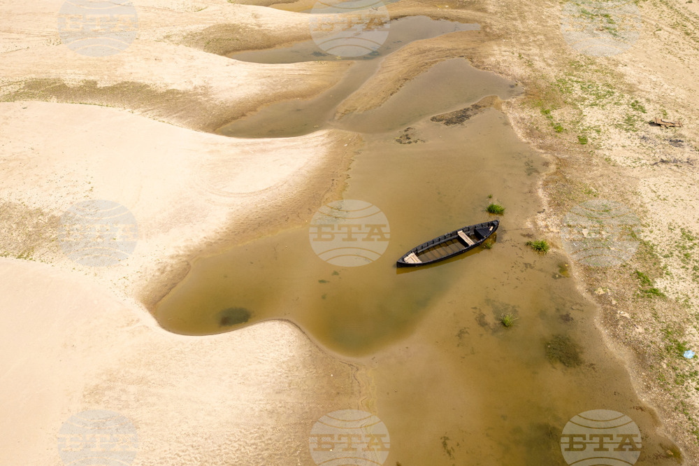 Romania Extreme Weather Danube Drought