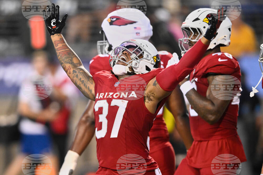 APTOPIX Panthers Cardinals Football