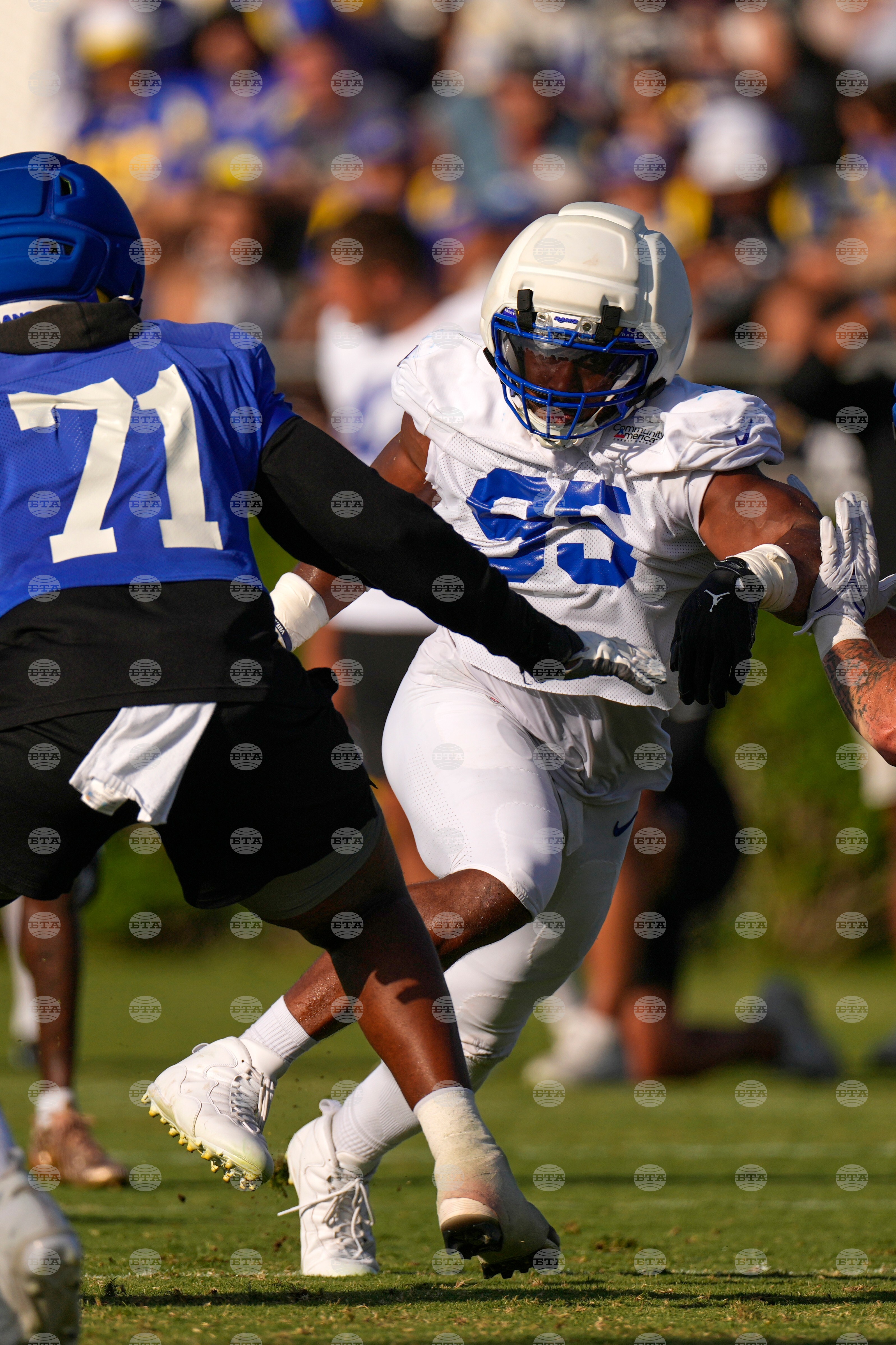 Rams Camp Football