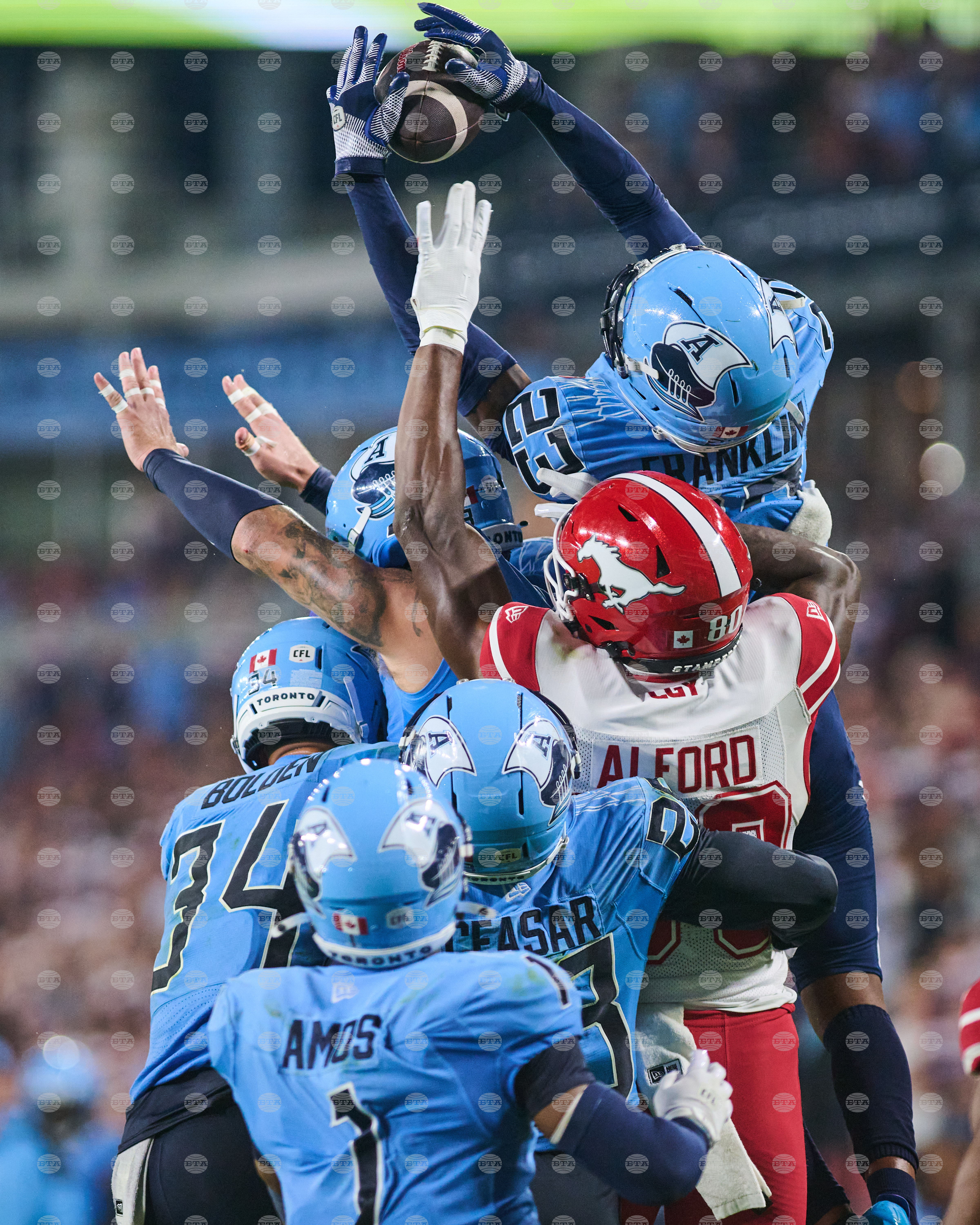 CFL Stampeders Argonauts Football