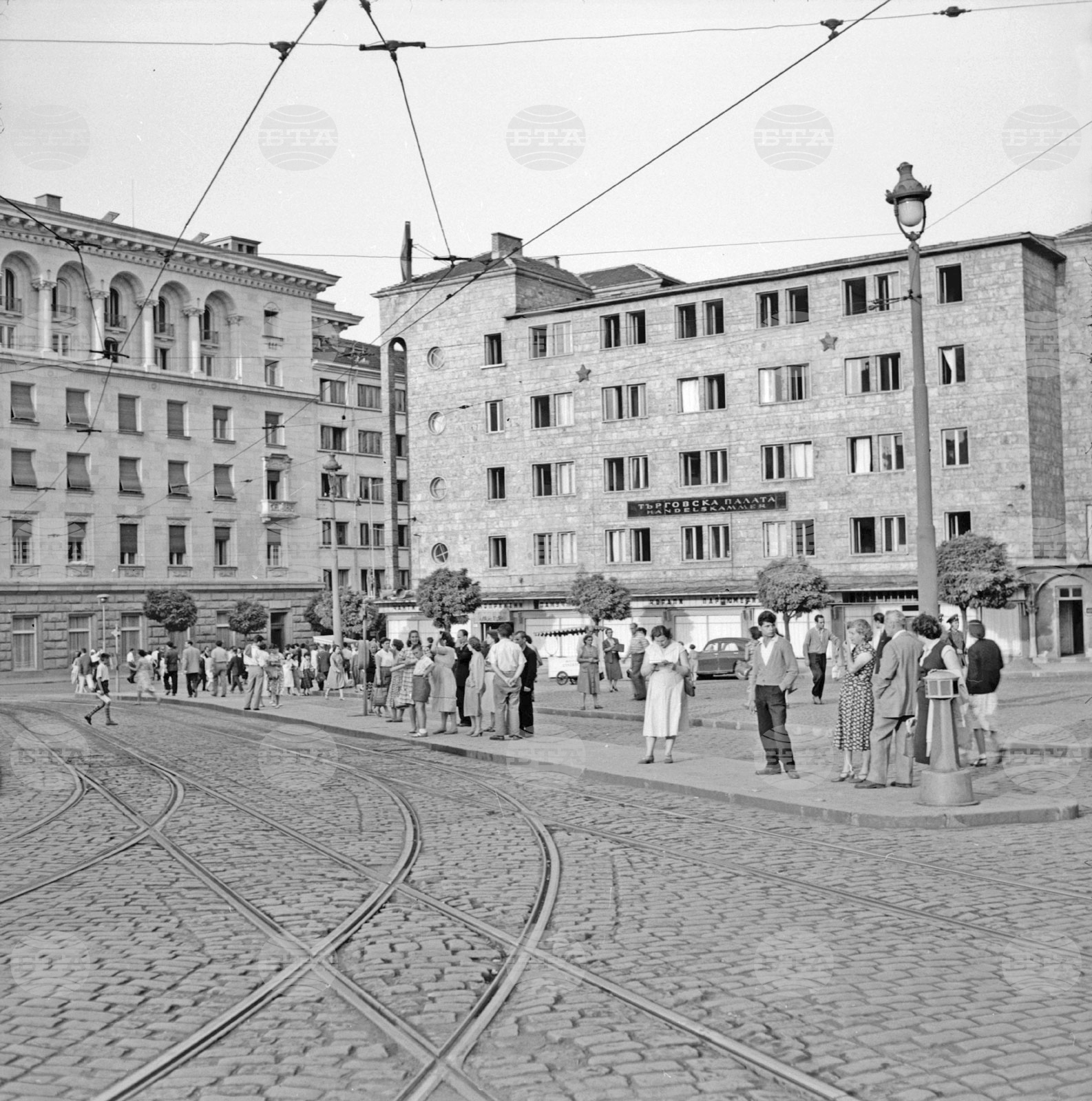 Разходка из София през 1957 година