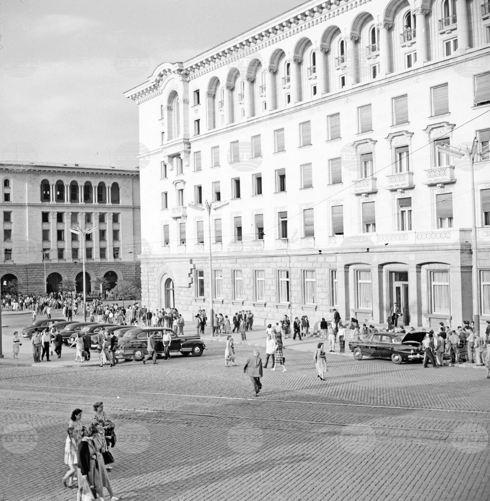 Разходка из София през 1957 година