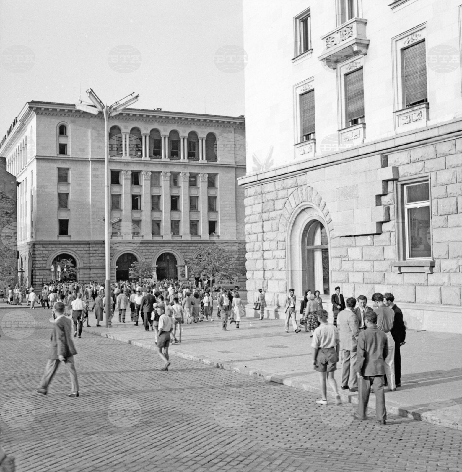 Разходка из София през 1957 година