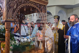Петрич - посрещане на чудотворната мироточива икона на „Света Богородица“