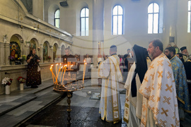 Петрич - посрещане на чудотворната мироточива икона на „Света Богородица“