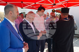 Село Джерман - Регионално депо за неопасни битови отпадъци - изграждане - първа копка