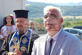 Село Джерман - Регионално депо за неопасни битови отпадъци - изграждане - първа копка