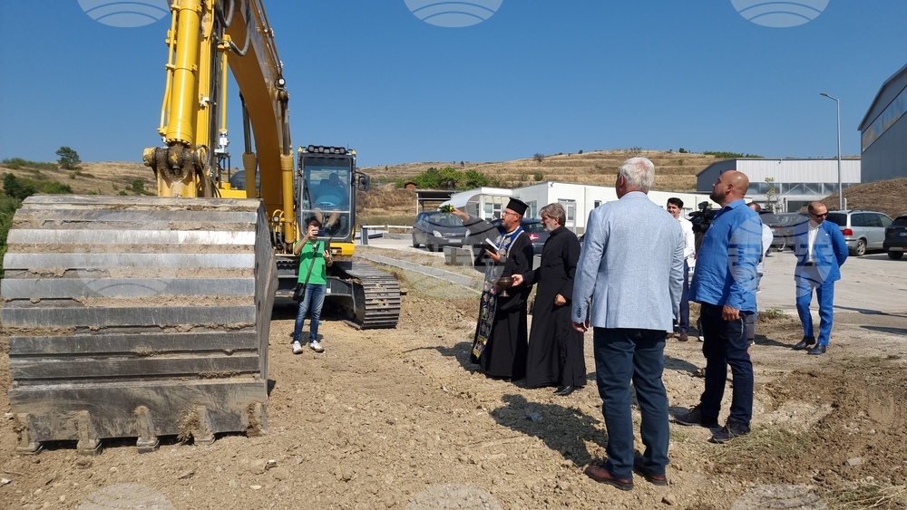Село Джерман - Регионално депо за неопасни битови отпадъци - изграждане - първа копка