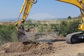 Село Джерман - Регионално депо за неопасни битови отпадъци - изграждане - първа копка