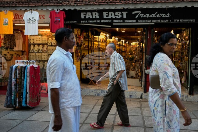 APTOPIX India Fragile Jewish Heritage