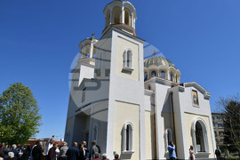 Разград - църква "Св. Цар Борис-Михаил Покръстител" - водосвет