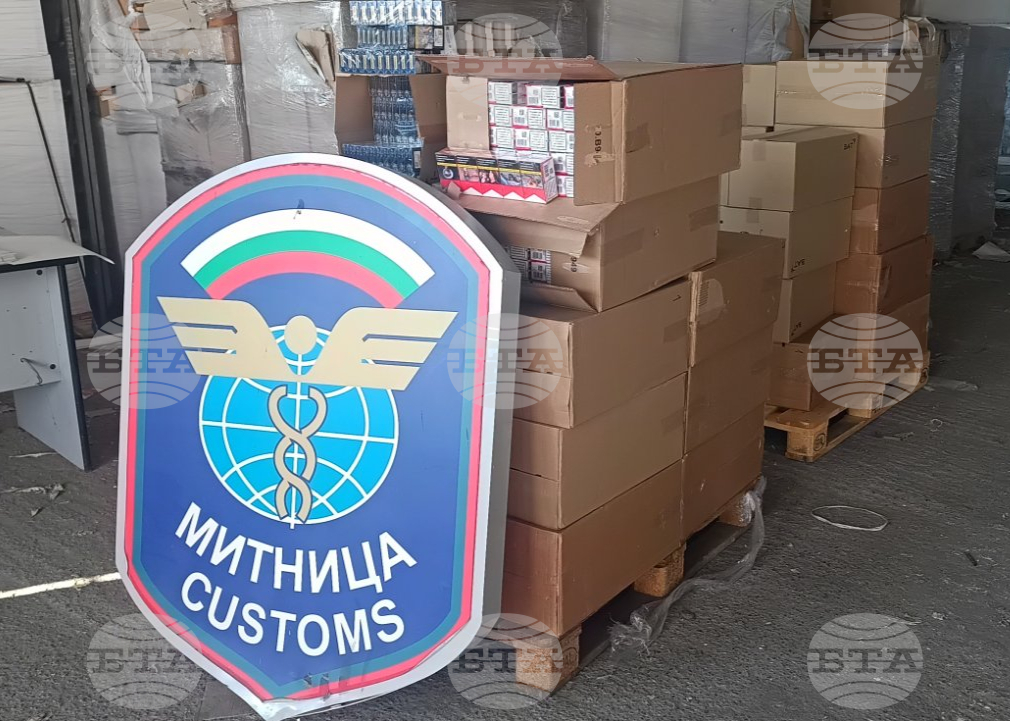 Над 200 000 къса цигари с български акцизен бандерол са задържани при проверка на товарен автомобил в района на Видин