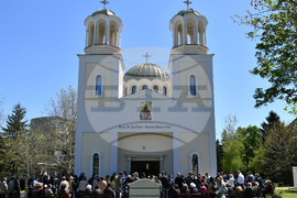 Разград - църква "Св. Цар Борис-Михаил Покръстител" - водосвет