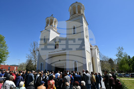 Разград - църква "Св. Цар Борис-Михаил Покръстител" - водосвет