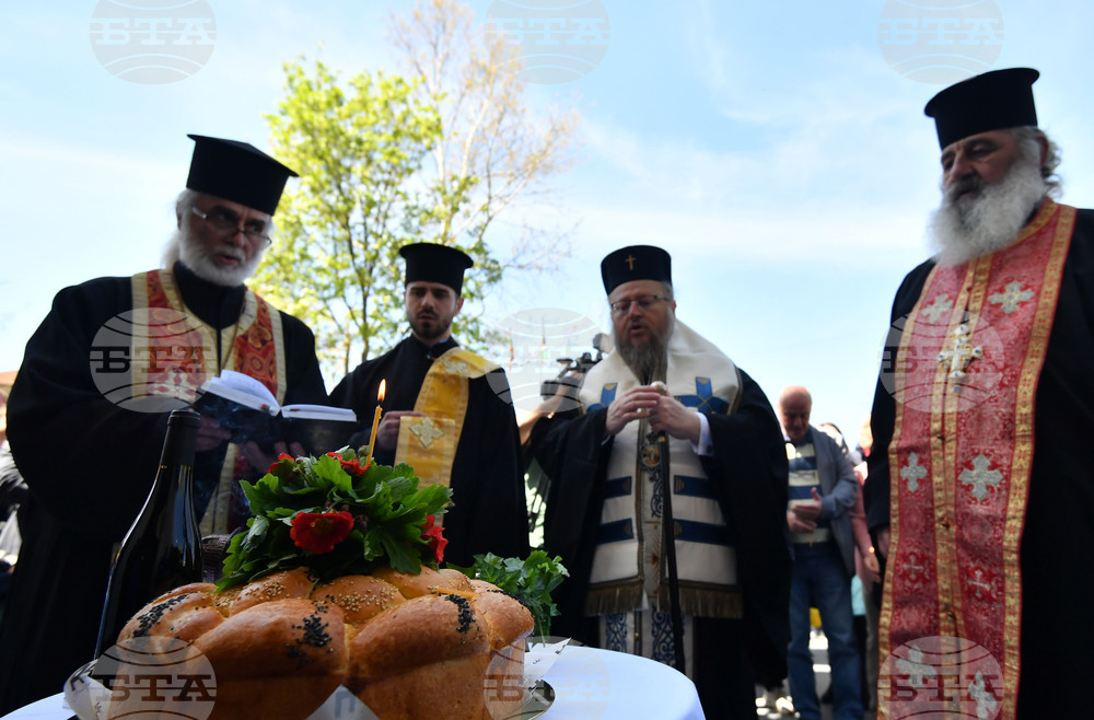Разград - църква "Св. Цар Борис-Михаил Покръстител" - водосвет
