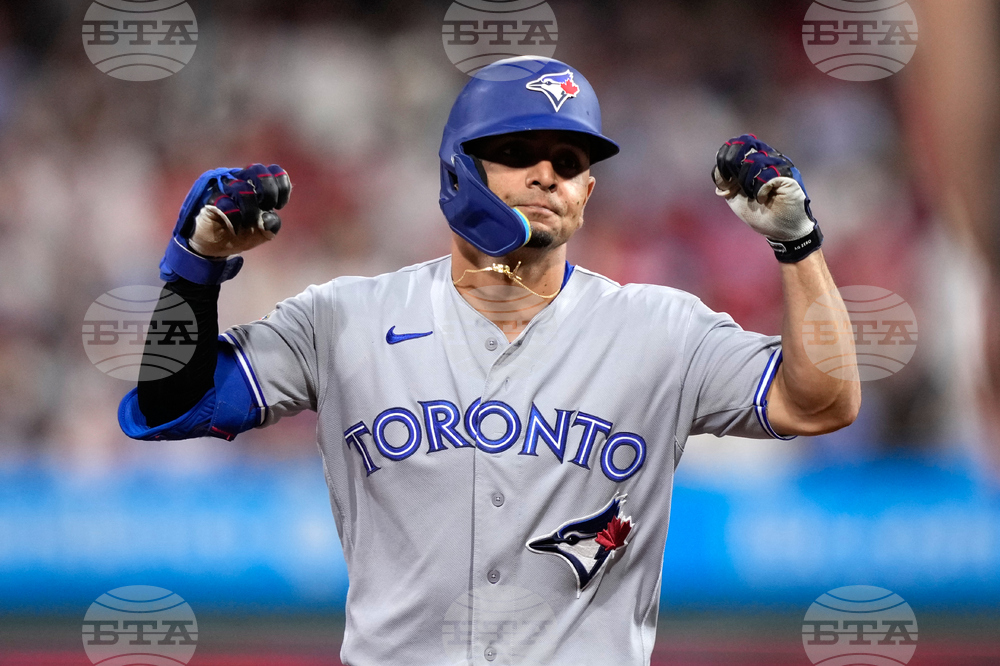 Blue Jays Phillies Baseball