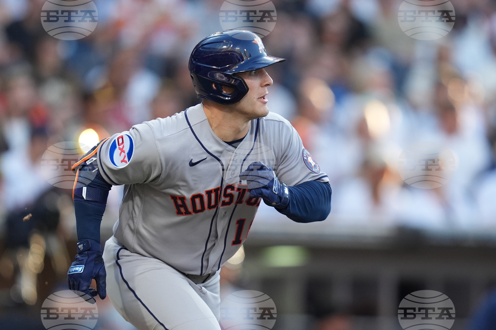 Astros Padres Baseball