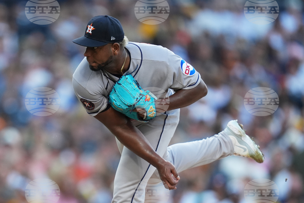 Astros Padres Baseball