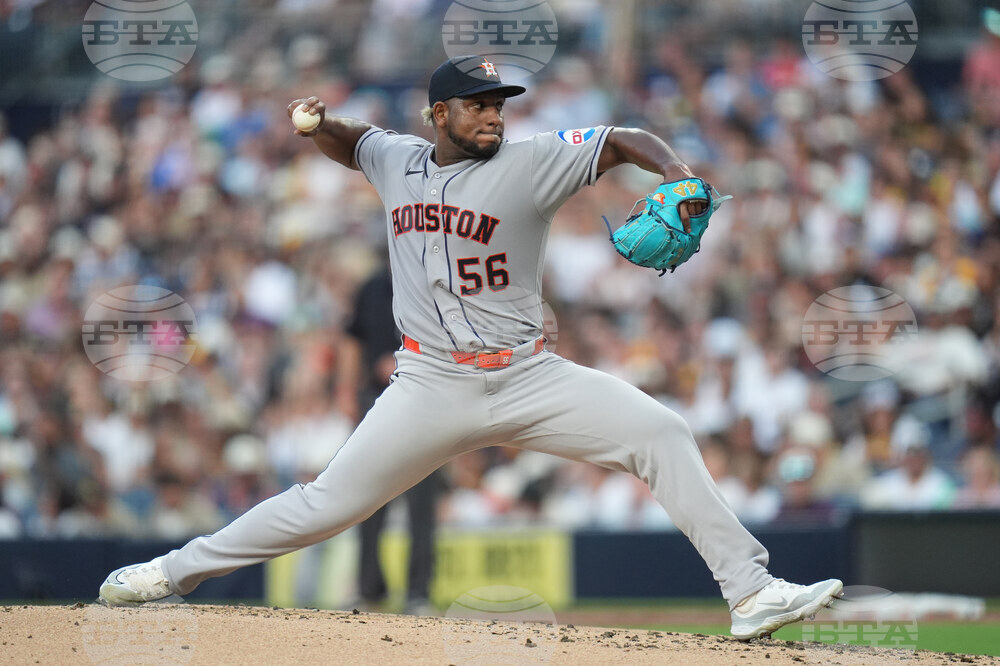 Astros Padres Baseball