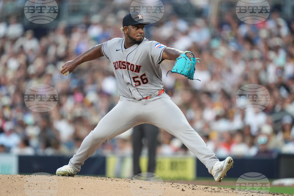 Astros Padres Baseball