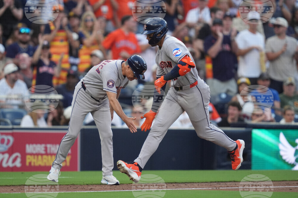 Astros Padres Baseball