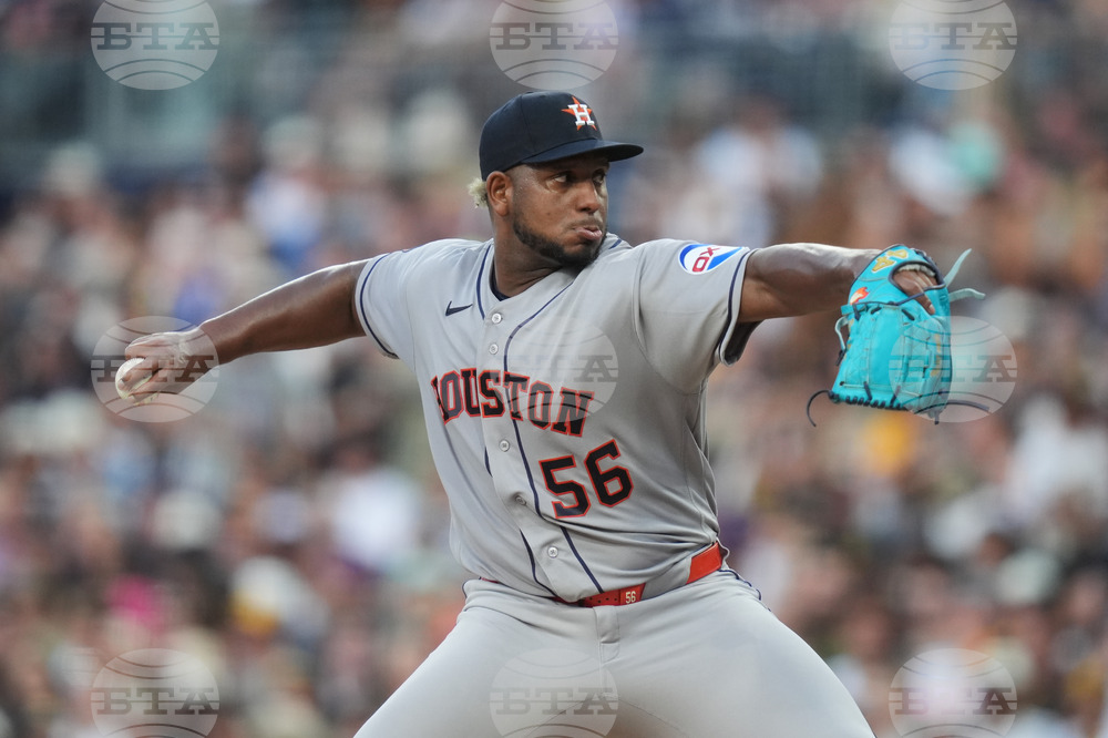 Astros Padres Baseball