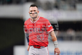 Angels Marlins Baseball