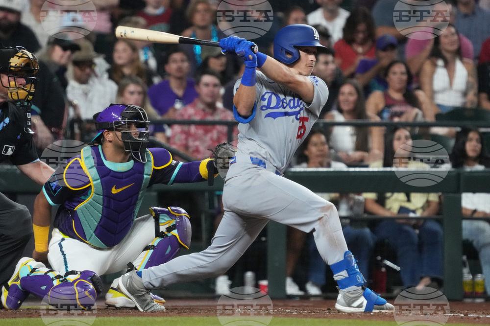 Dodgers Diamondbacks Baseball