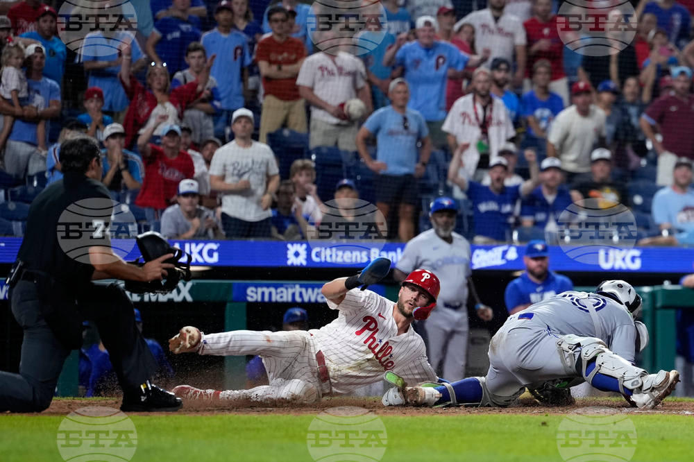 Blue Jays Phillies Baseball