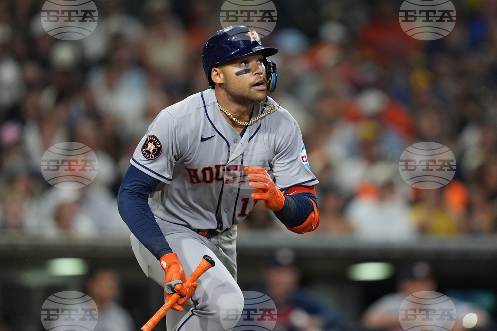 Astros Padres Baseball