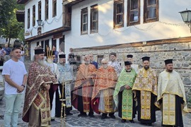 Благоевград - Хавайска мироточива Иверска икона на Пресвета Богородица - посрещане