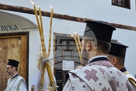 Благоевград - Хавайска мироточива Иверска икона на Пресвета Богородица - посрещане