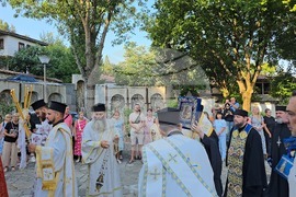 Благоевград - Хавайска мироточива Иверска икона на Пресвета Богородица - посрещане