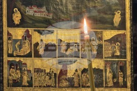 Благоевград - Хавайска мироточива Иверска икона на Пресвета Богородица - посрещане