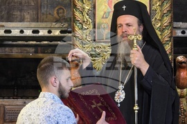 Благоевград - Хавайска мироточива Иверска икона на Пресвета Богородица - посрещане
