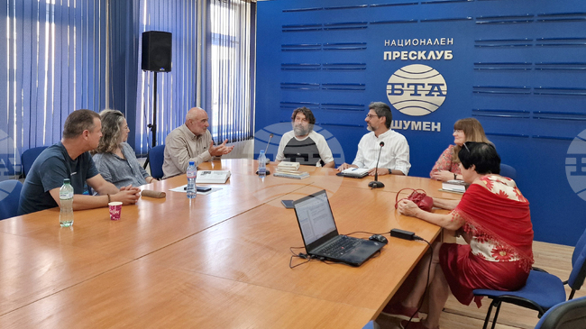 Национален пресклуб на БТА Шумен - дискусия - Пенчо Славейков и българският модернизъм