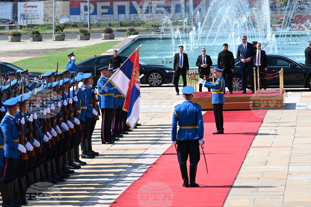 Сърбия - Володимир Зеленски - посещение