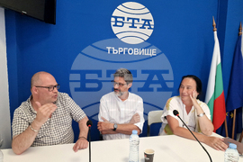 Национален пресклуб на БТА в Търговище - дискусия - Пенчо Славейков и българският модернизъм