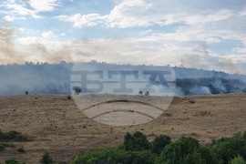 Село Висока могила - пожар