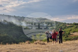 Село Висока могила - пожар