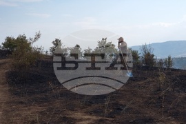 Село Висока могила - пожар